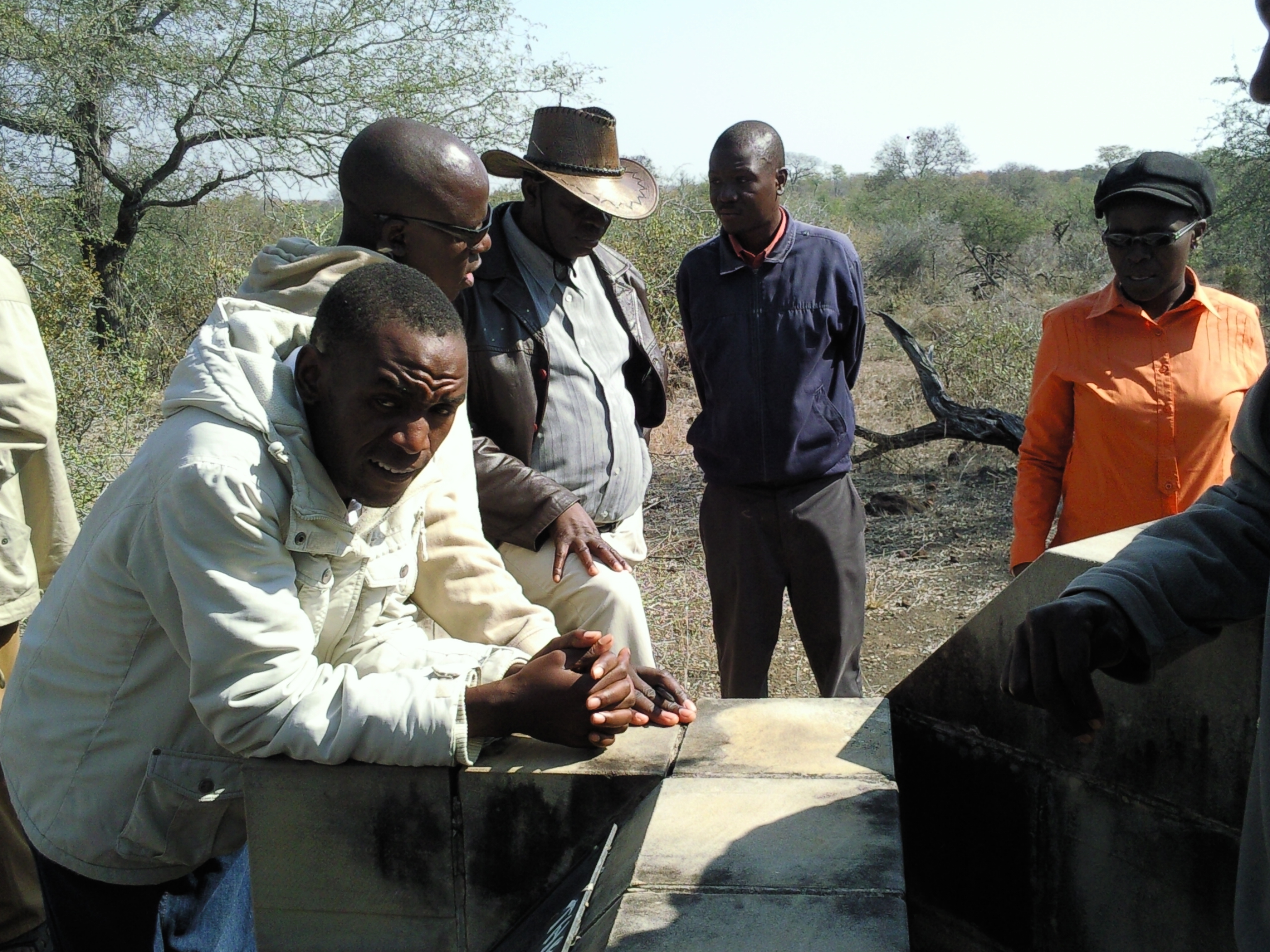 Exco at Bvekenya Monument